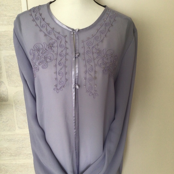 Lavender cover/cape , for dress - Picture 2 of 15